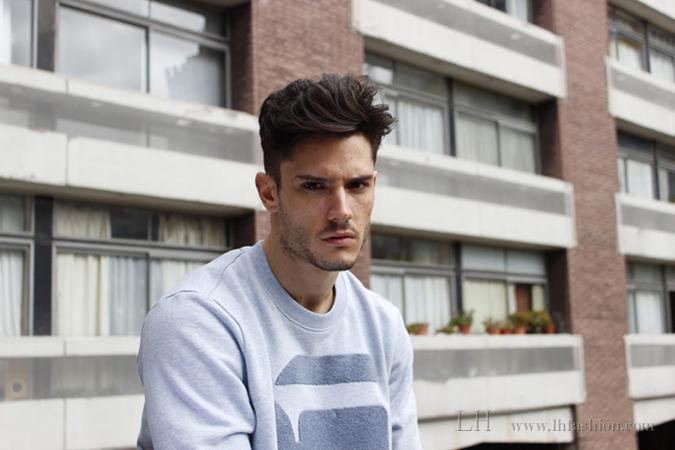 男模Diego Barrueco + G-STAR RAW