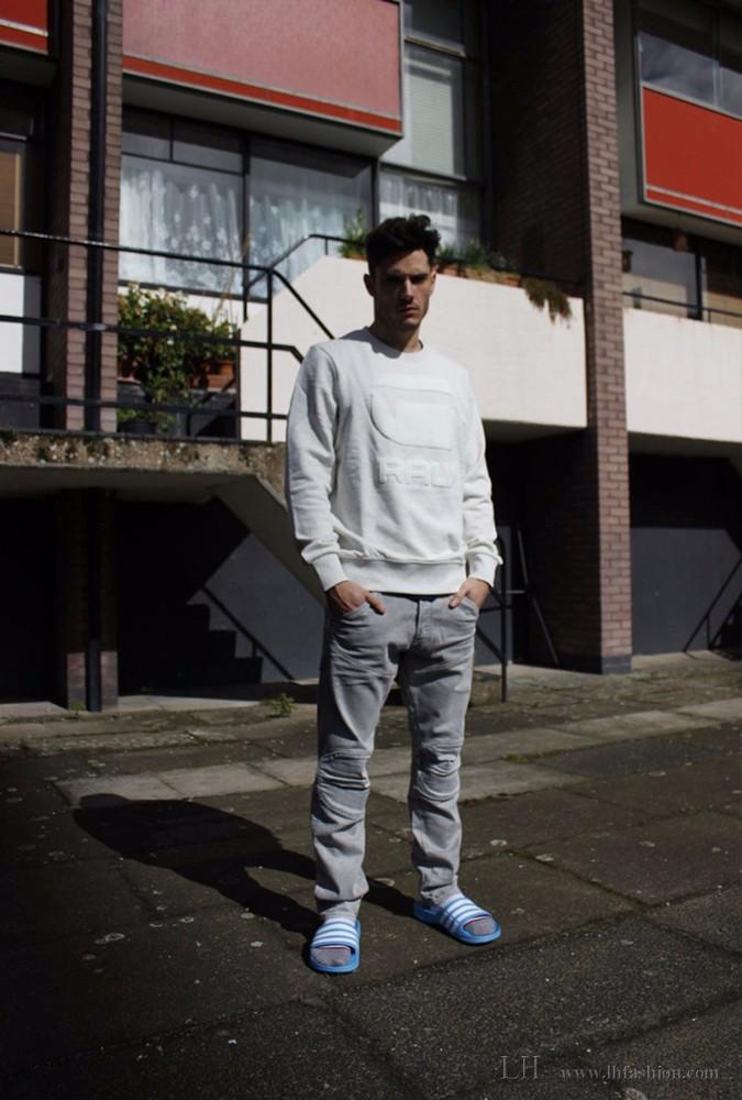 男模Diego Barrueco + G-STAR RAW