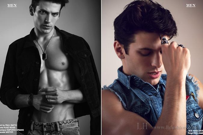 Alexandr Pozhar为Men Moments杂志拍摄写真大片