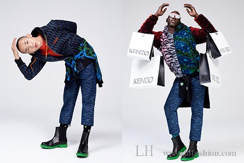 Kenzo x H&M 2016 AW秋冬男装画册