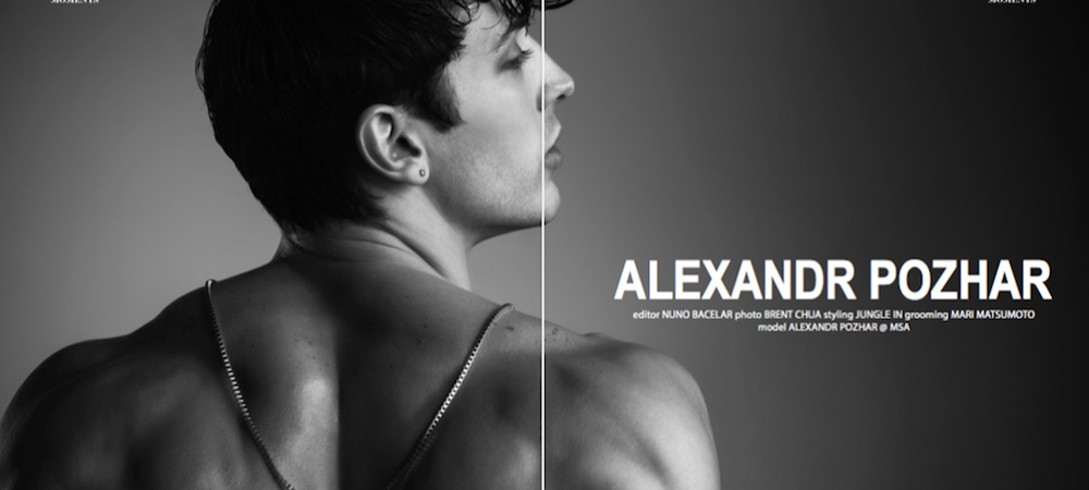 Alexandr Pozhar为Men Moments杂志拍摄写真大片